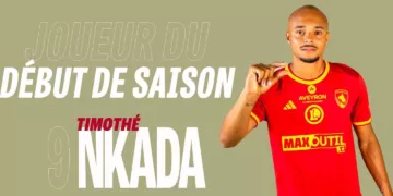 Timothé Nkada, la révélation de la première moitié de saison à Rodez