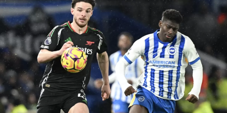 PL : Carlos Baleba taille patron face à Arsenal