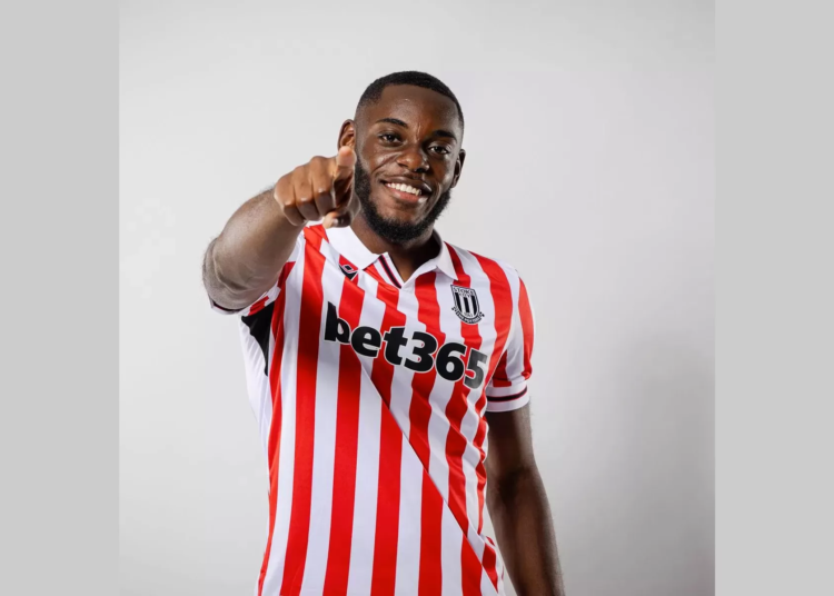 Junior Tchamadeu élu joueur du mois de décembre à Stoke City
