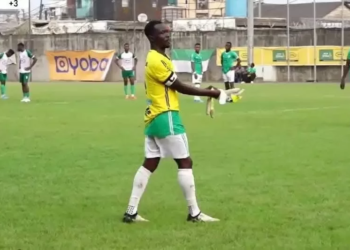 Union-Coton : Félix Oukine termine la rencontre dans les buts