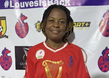 Rita Madeleine NGO LINGOM s’engage avec les Louves MINPROFF