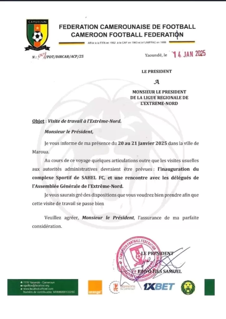 Extrême Nord : Samuel Eto'o, l'invité très attendu de Maroua 2 Extrême Nord : Samuel Eto'o, l'invité très attendu de Maroua