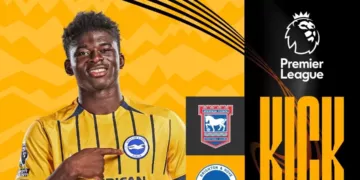 PL : Carlos Baleba, le régulateur face à Ipswich Town