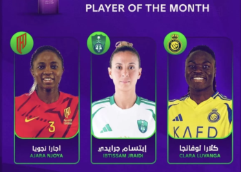 Ajara Njoya en lice pour le titre de Joueuse du mois en Saudi Women’s Premier League