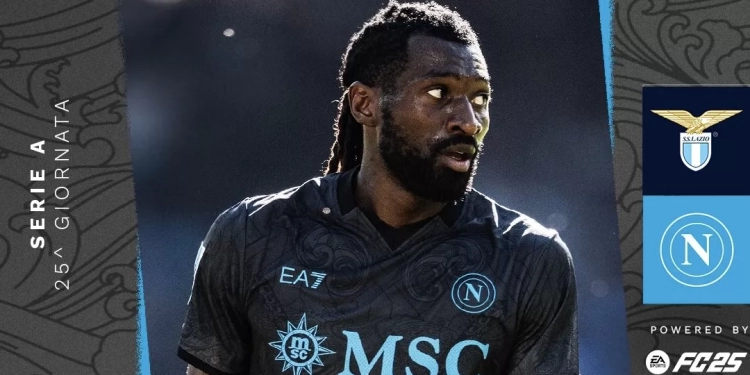Serie A : 7 duels remportés par Zambo Anguissa face à la Lazio