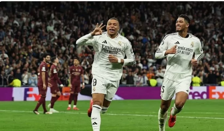 LDC : avec son triplé, Kylian Mbappé envoie le Réal Madrid en 8e de finale