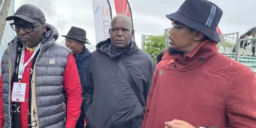 Samuel Eto'o au tournoi de Montaigu - avril 2025