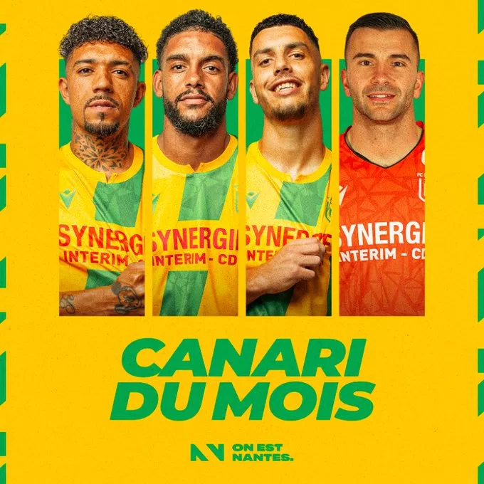 FC Nantes : Jean Charles Castelletto nominé pour le joueur du mois d'Avril ! 2 FC Nantes : Jean Charles Castelletto nominé pour le joueur du mois d'Avril !