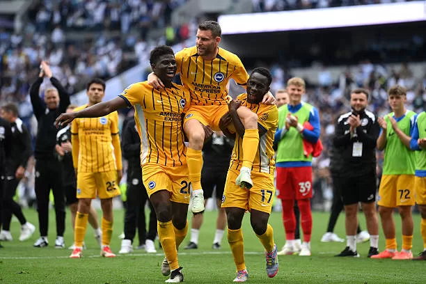 La démonstration de force de Baleba pour son dernier match de la saison