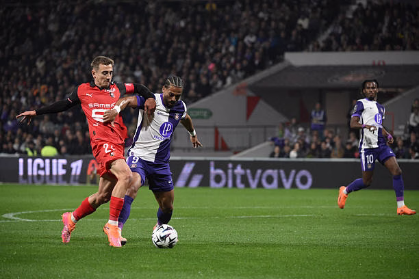 Toulouse et Rennes s’offrent un festival au Stadium , Magri n’a rien pu faire
