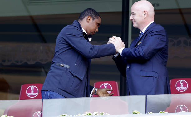Election Fécafoot : Infantino félicite Samuel Eto’o