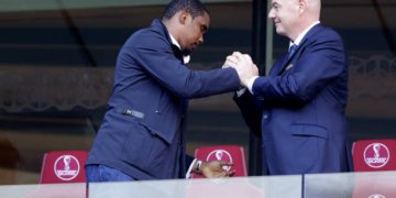 Election Fécafoot : Infantino félicite Samuel Eto’o