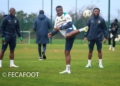 La séance d&rsquo;entrainement des Lions en images