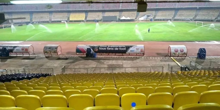 Le stade Omnisports Ahmadou Ahidjo a fait peau neuve pour la finale