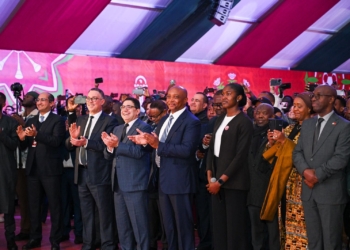 CAN 2025 : le président Patrice Motsepe inaugure la Fan Zone !