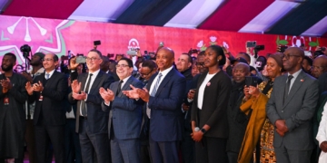 CAN 2025 : le président Patrice Motsepe inaugure la Fan Zone !