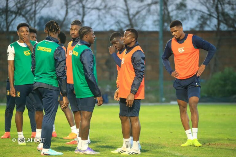 Lions Indomptables : une séance d’entrainement intense pour la dernière à Casablanca !