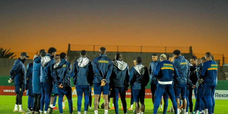 CAN 2025 : les Lions se sont entrainés ce lundi à Agadir