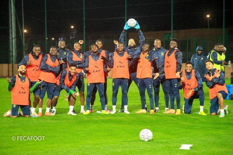 CAN 2025 : dernière séance d&rsquo;entraînement des Lions Indomptables
