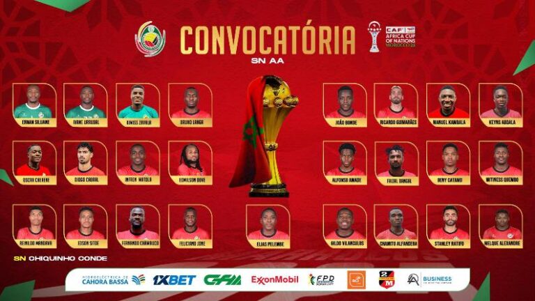 CAN 2025 : Mozambique, l’outsider qui veut bousculer la hiérarchie