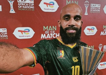 Bryan Mbeumo, Homme du match, très heureux