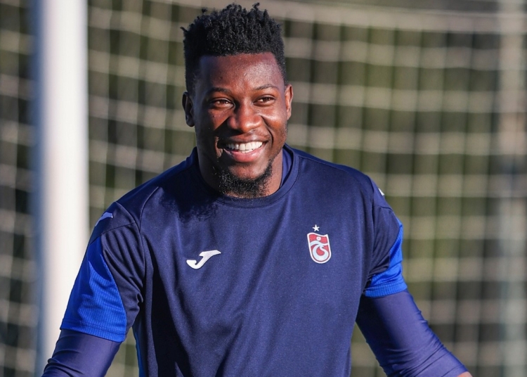 André Onana se concentre avec Trabzonspor 