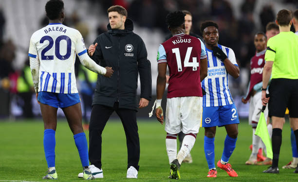 Premier League : Carlos Baleba pas au top, Brighton accroché