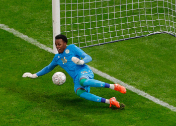 CAN 2025 : Yannick Pandor repousse le premier penalty de la compétition