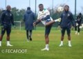 La séance d&rsquo;entrainement des Lions en images