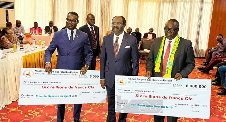 Coupe du Cameroun : les finalistes ont reçu 6 millions de Fcfa chacun !