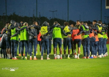 La dernière séance d&rsquo;entrainement des Lions en images !