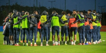 La dernière séance d&rsquo;entrainement des Lions en images !