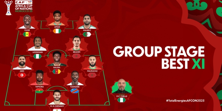 CAN 2025 : le onze type de la phase de groupes