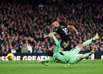 PL : Bryan Mbeumo buteur, United s’offre Arsenal