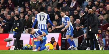 Premier League : Carlos Baleba sort après 22 minutes !