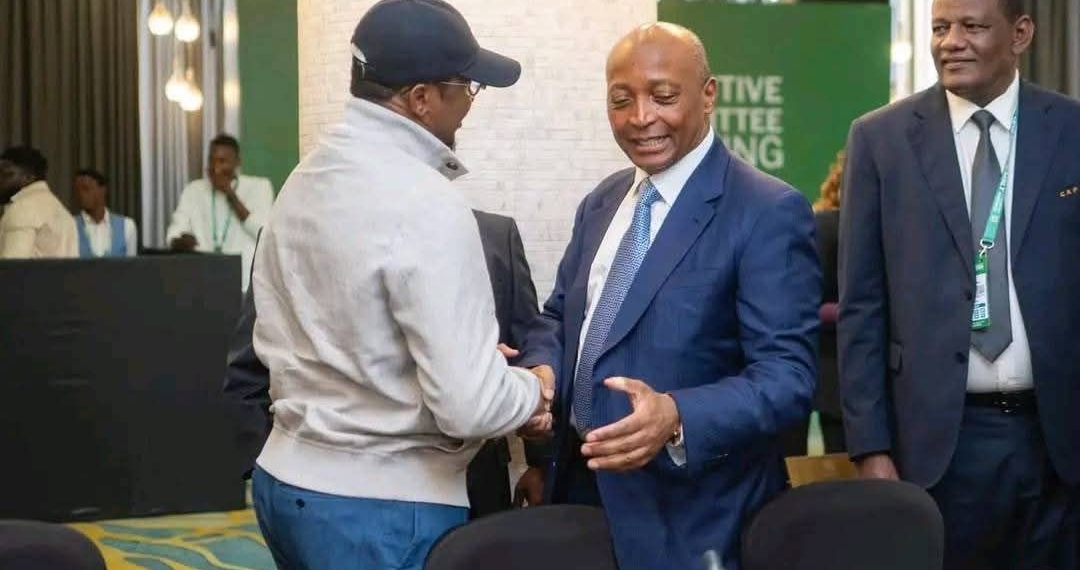 Samuel Eto'o et Patrice Motsepe