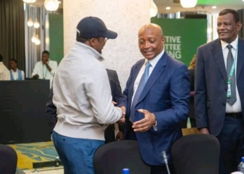 Samuel Eto'o et Patrice Motsepe