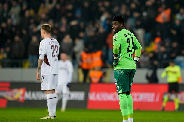 Turquie : mauvaise soirée pour André Onana et Trabzonspor !