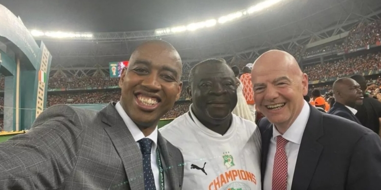 Infantino et Gerson Fernandes