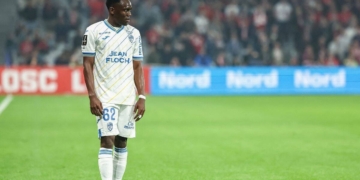 Lille - Lorient : un but spectaculaire d’Arthur Atom, pour son premier cette saison
