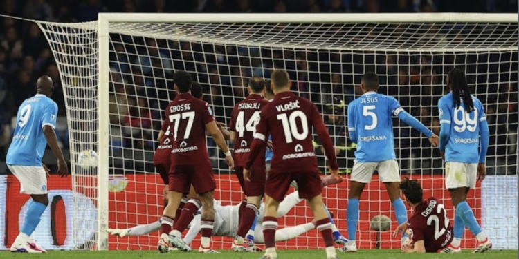 Zambo Anguissa a rejoué et Naples a gagné