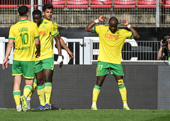 Ligue 1 : Ignatus Ganago marque, mais Nagida et Rennes enfoncent Nantes
