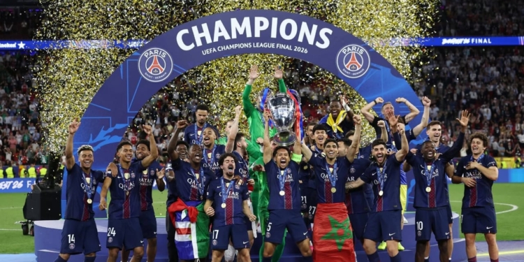 Le Paris Saint-Germain remporte encore la Ligue des champions !