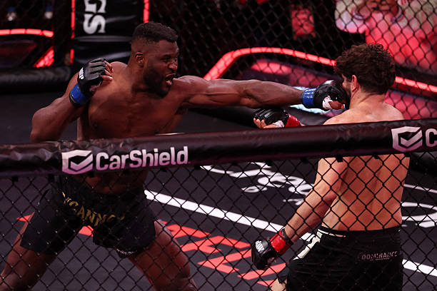 Francis Ngannou s&rsquo;impose par KO face à Philipe Lins !
