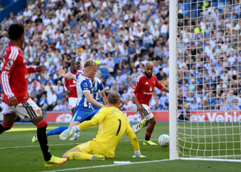 PL : Bryan Mbeumo buteur, United corrige Brighton de Carlos Baleba