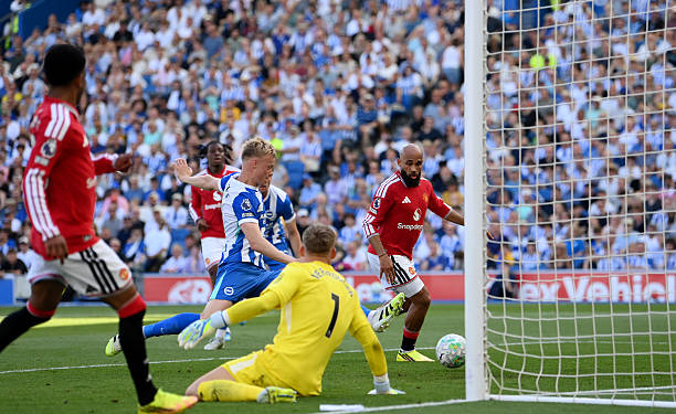 PL : Bryan Mbeumo buteur, United corrige Brighton de Carlos Baleba