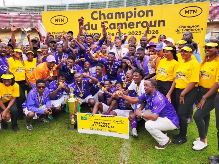 Colombe sportive du Dja et Lobo sacré champion du Cameroun 2026 !