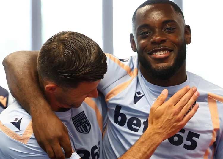 Stoke City : Junior Tchamadeu de retour aux entraînements