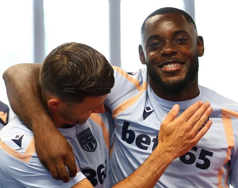 Stoke City : Junior Tchamadeu de retour aux entraînements