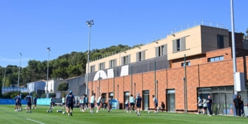 Faris Moumbagna a repris les entraînements avec Marseille